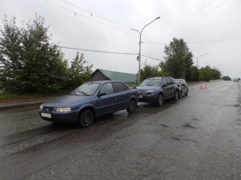 ДТП в Каменске-Уральском собрало «паровозик» из трех машин