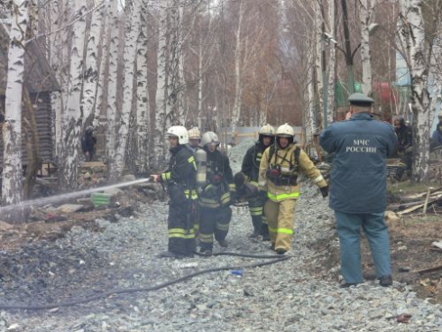 В парке Маяковского проходят антитеррористические учения