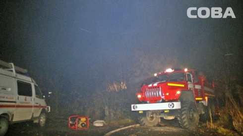 На улице Минометчиков потушили деревянный склад