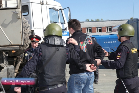 В районе аэропорта Кольцово проводятся совместные учения силовиков