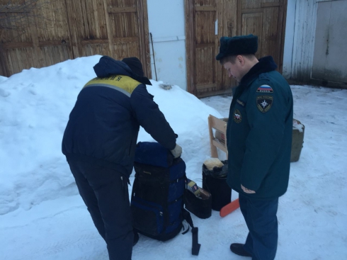 К перевалу Дятлова вылетел вертолет МЧС России