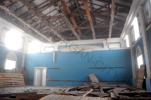 В Кургане приступили к ремонту аварийного Дворца детского творчества