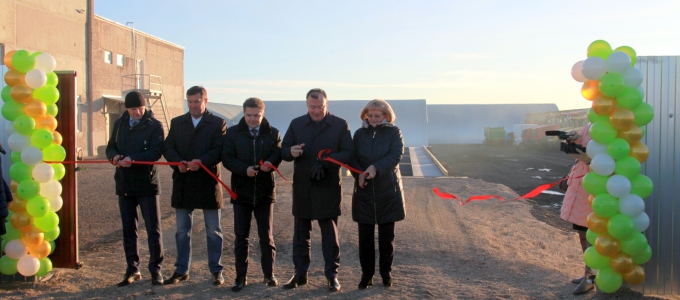 В селе Гарашкинское на месте бывшего совхоза открыли сельскохозяйственный комплекс В селе Гарашкинское на месте бывшего совхоза открыли сельскохозяйственный комплекс