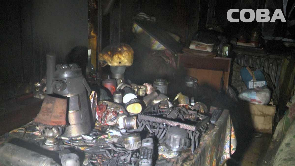 Ночью в доме на улице Куйбышева горела квартира Ночью в доме на улице Куйбышева горела квартира