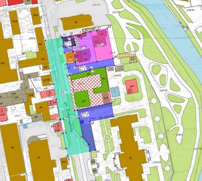 Вновь выложена экспертиза проекта, предполагающего строительство 16-этажки у полпредства УрФО